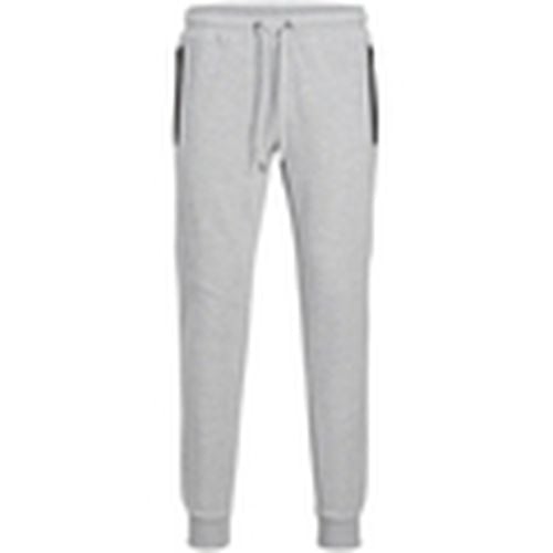 Pantalones 12261991 JPSTWILL FUSION SWEAT PANTS NOOS LIGHT GREY MELANGE para hombre - Jack & Jones - Modalova