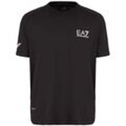 Tops y Camisetas 8NPT22 PJEMZ-1200 BLACK para hombre - Emporio Armani EA7 - Modalova