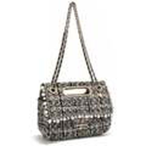 Bolso de mano BOLSO CLUTCH ESTILO TWEED CON SOLAPA (BEIGE) para mujer - Nicole Lee - Modalova