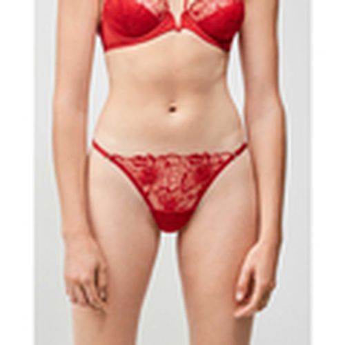 Tangas Tanga bordado floral color llamativo para mujer - Gisela - Modalova