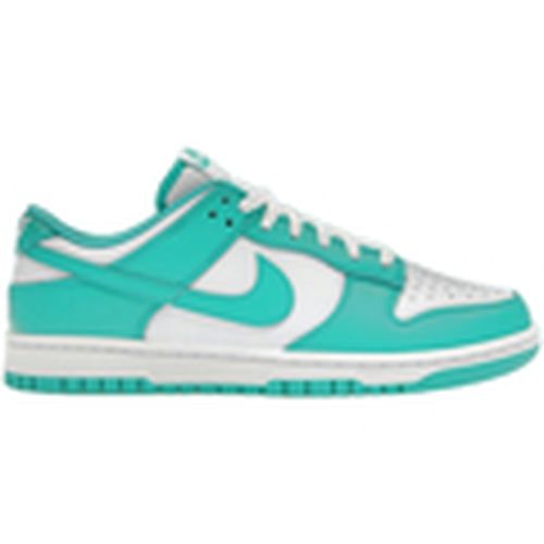 Zapatillas Baskets Dunk Low Retro blanc / vert para hombre - Nike - Modalova
