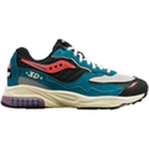 Deportivas Moda 3D Grid Hurricane Midnight Swimming para hombre - Saucony - Modalova