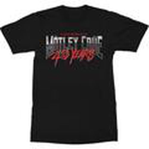 Camiseta manga larga 40 Years para mujer - Motley Crue - Modalova