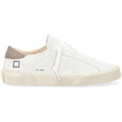 Deportivas Moda Zapatilla Hill Low en ante blanco para mujer - Date - Modalova