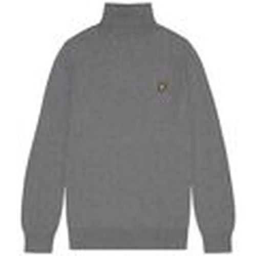 Jersey KN2103V COTTON MERINO-T28. MID GREY MARL para hombre - Lyle & Scott - Modalova