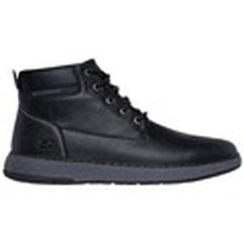 Botas BOTIN IMPERMEABLE GARLAN - DENO PIEL NEGRA para hombre - Skechers - Modalova