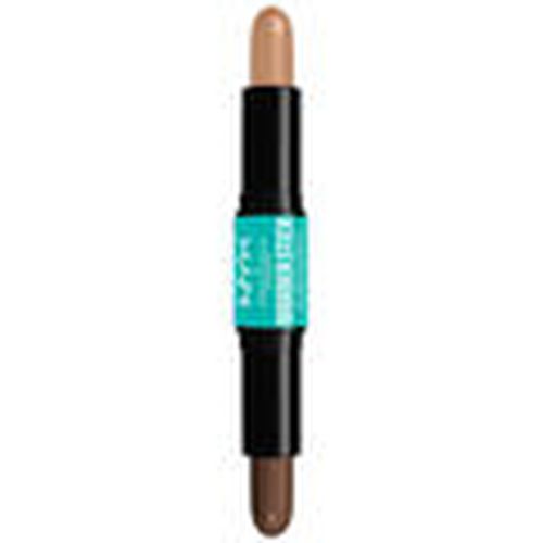 Iluminador Wonder Stick Dual Face Lift medium Tan para mujer - Nyx Professional Make Up - Modalova