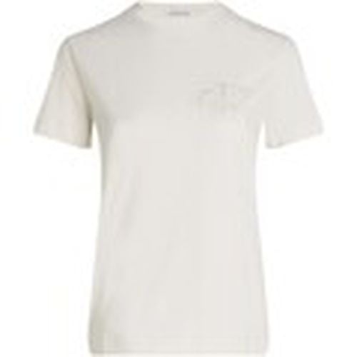 Tops y Camisetas Satin Applique Regul para mujer - Ck Jeans - Modalova