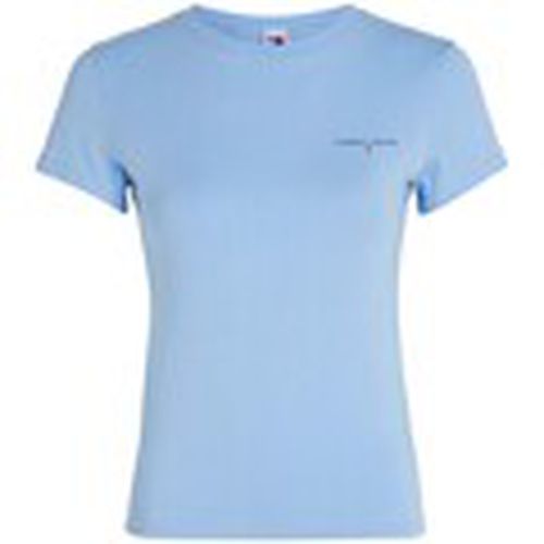 Tops y Camisetas Tjw Slim Linear Tee para mujer - Tommy Jeans - Modalova