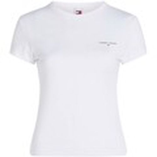 Tops y Camisetas Tjw Slim Linear Tee para mujer - Tommy Jeans - Modalova