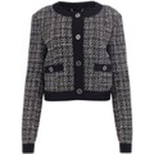 Chaquetas Yvonne Mix Denim Tweed Jacket para mujer - Guess - Modalova