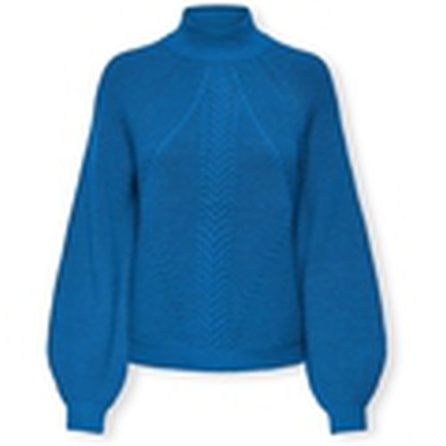 Jersey Katia Life High Neck Knit - Directoire Blue para mujer - Only - Modalova