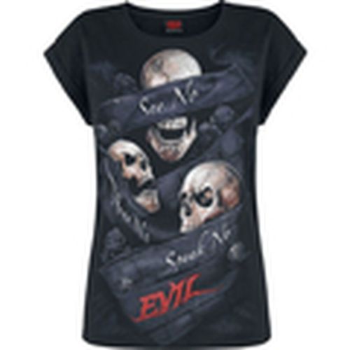 Camiseta manga larga See No Evil para mujer - Spiral - Modalova