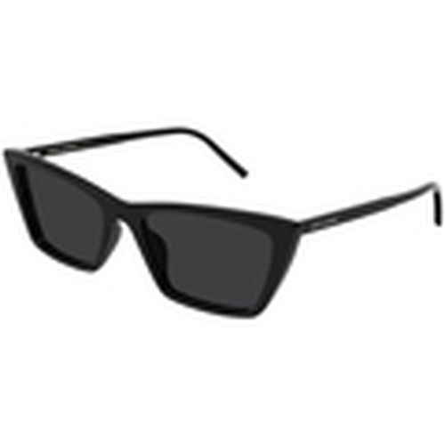 Gafas de sol Occhiali da Sole Saint Laurent SL 737 Mica Thin 001 para mujer - Yves Saint Laurent - Modalova