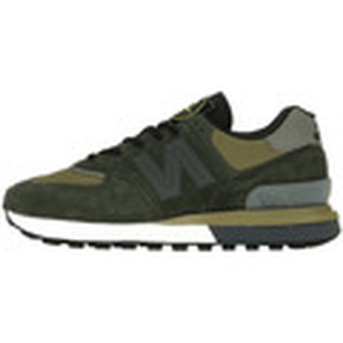 Deportivas Moda 574 Legacy Stone Island Dark Green para mujer - New Balance - Modalova