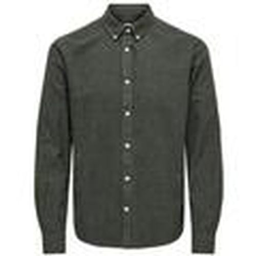 Camisa manga larga - para hombre - Only & Sons - Modalova