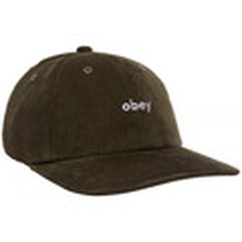 Gorra Lowercase corduroy 6 panel str para hombre - Obey - Modalova