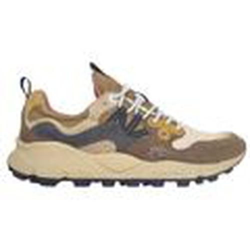 Deportivas Moda Yamano 3 Uni Brown 1E06 para mujer - Flower Mountain - Modalova