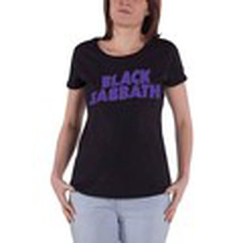 Camiseta manga larga RO820 para mujer - Black Sabbath - Modalova