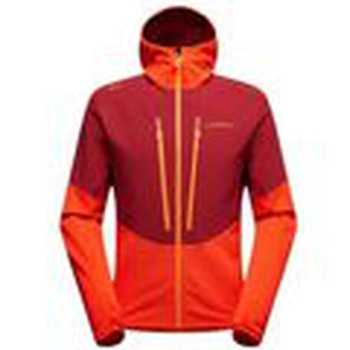 Jersey Suéter Session Tech Hoody Hombre Cherry Tomato/Sangria para hombre - La Sportiva - Modalova