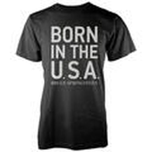 Camiseta manga larga Born in the USA para mujer - Bruce Springsteen - Modalova