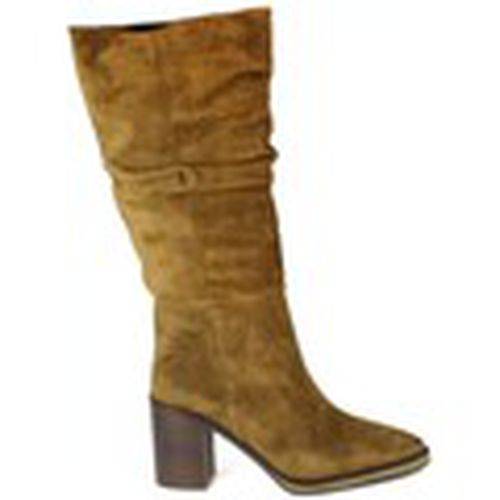 Botas BOTA MARRÓN DE MUJER EN SERRAJE CON TACÓN CAMDEN 5219-1146 para mujer - Alpe - Modalova