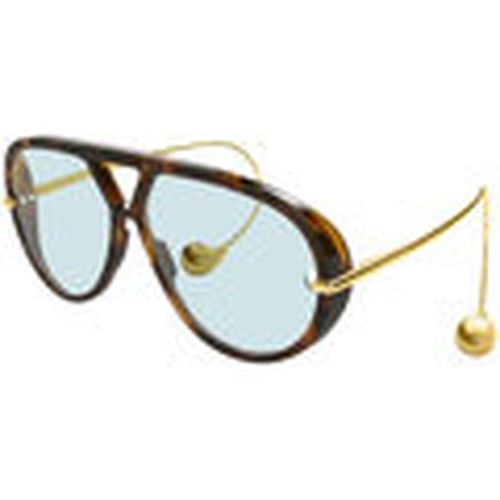 Gafas de sol Occhiali da Sole Drop Aviator BV1273S 007 para mujer - Bottega Veneta - Modalova