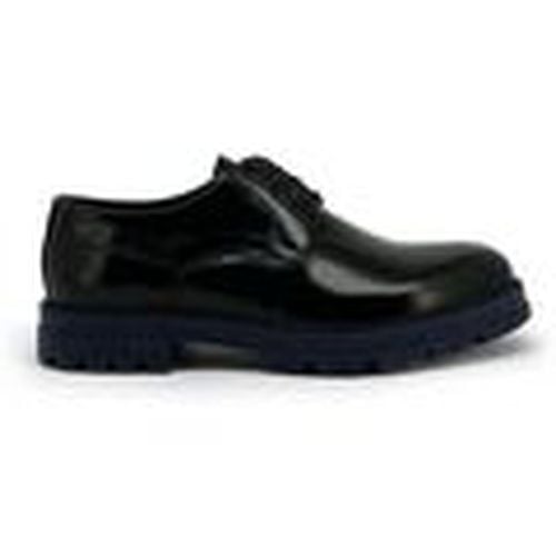 Zapatos Bajos Italo - Leather Black/Blue para hombre - Duca Di Morrone - Modalova