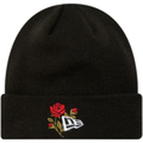 Gorro Rose Icon Cuff Knit Beanie Hat para mujer - New-Era - Modalova