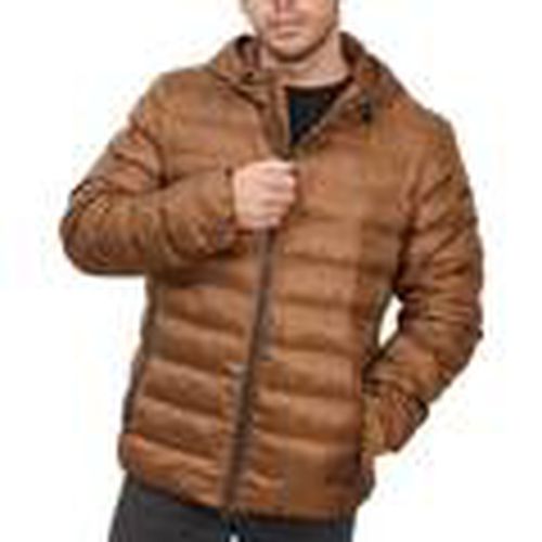 Cazadora de cuero M DENNIE HOOD_JKT para hombre - Geox - Modalova