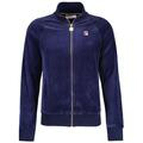 Chaqueta deporte Eddie Velour Track Top Jacket Navy para hombre - Fila - Modalova