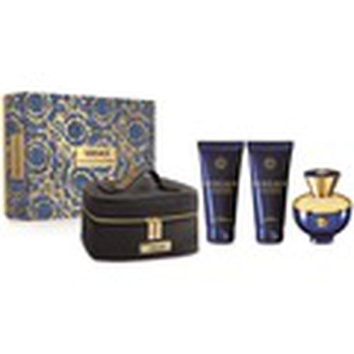 Cofres perfumes Set Dylan Blue - EDP +Gel+Locion + Nec. para mujer - Versace - Modalova