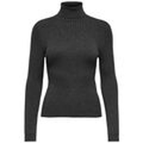 Jersey 15165075 KAROL-DARK GREY MELANGE para mujer - Only - Modalova