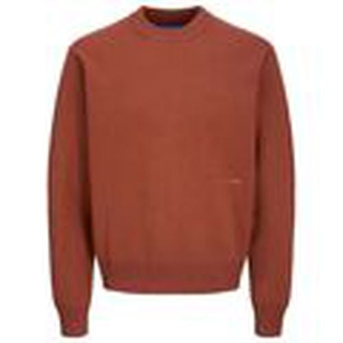 Jersey 12261852 VESTERBRO KNIT CREW-BRANDY BROWN para hombre - Jack & Jones - Modalova