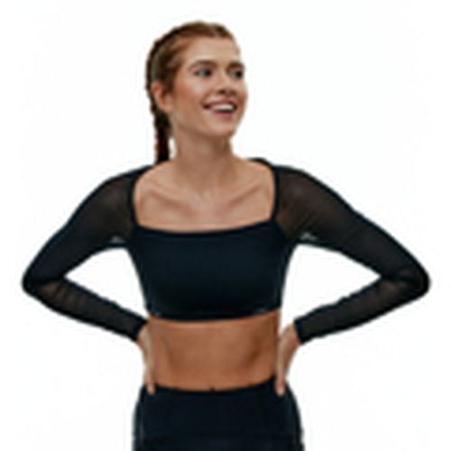 Sujetador deportivo Top deportivo Horizon Mesh para mujer - Black Limba - Modalova