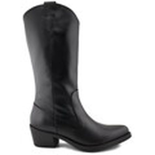 Botas Botas Camperas de piel negras para mujer - Classyco - Modalova