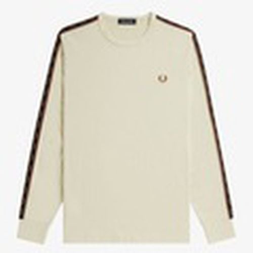 Tops y Camisetas TAPED LONG SLEEVE TEE para mujer - Fred Perry - Modalova