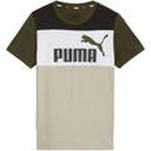 Camisa manga corta Ess Block para hombre - Puma - Modalova