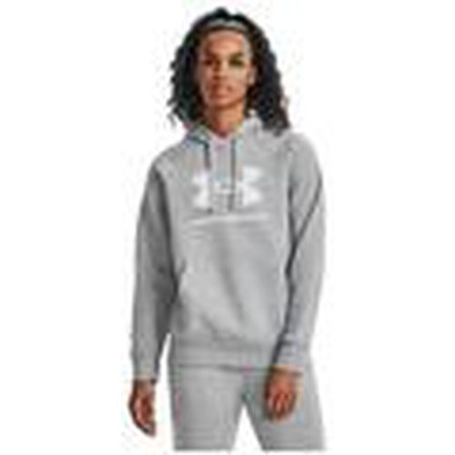 Jersey Sweat-Shirt En Polaire Ua Rival À Grand Logo para mujer - Under Armour - Modalova