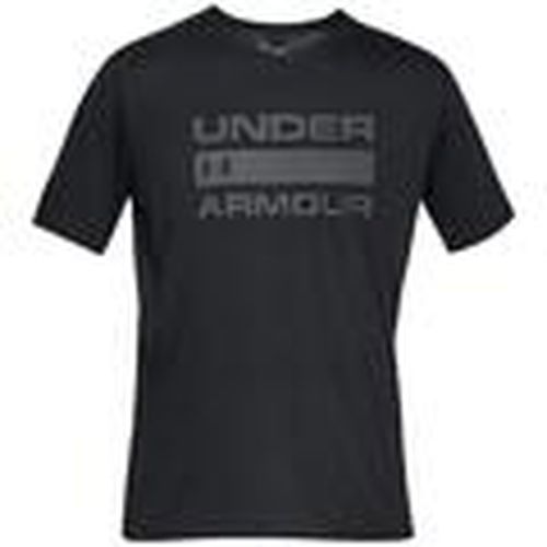 Tops y Camisetas Mot-Symbole Du Problème De L'Équipe Ua para hombre - Under Armour - Modalova