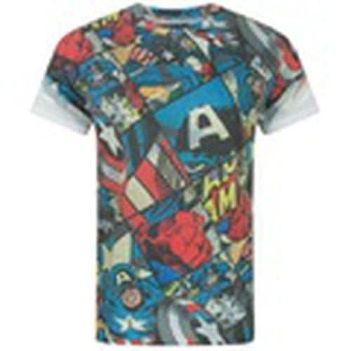 Camiseta NS8567 para hombre - Captain America - Modalova