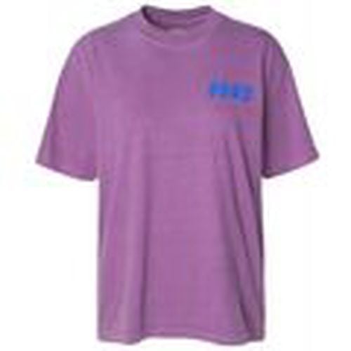 Camiseta Camiseta Stippled Mujer Pigment Purple para mujer - Obey - Modalova