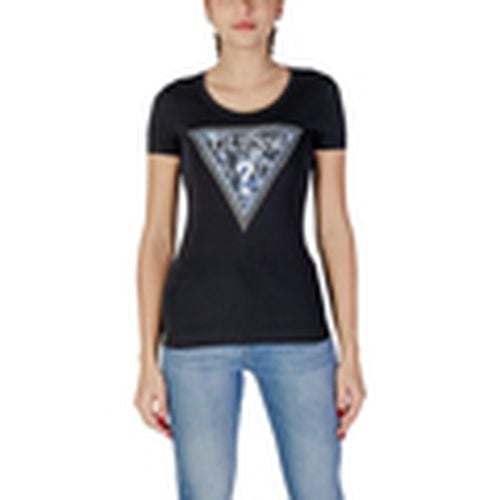 Camiseta SS CN TRIANGLE FLOWER W5RI00 J1314 para mujer - Guess - Modalova