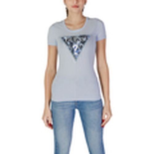 Camiseta SS CN TRIANGLE FLOWER W5RI00 J1314 para mujer - Guess - Modalova