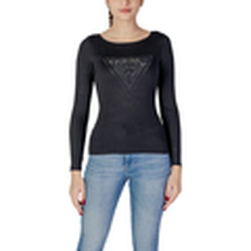 Jersey LS TRIANGLE LOGO ELI W5RR01 Z2YK2 para mujer - Guess - Modalova