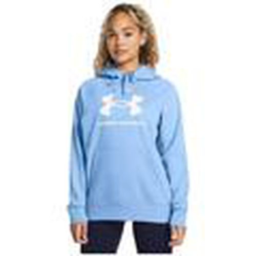 Jersey Sweat-Shirt En Polaire Ua Rival À Grand Logo para mujer - Under Armour - Modalova