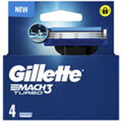 Afeitadoras & cuchillas Mach 3 Turbo Cargador para hombre - Gillette - Modalova