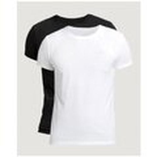 Camiseta 901002108_111_111_BLACK_WHITE para hombre - Gant - Modalova