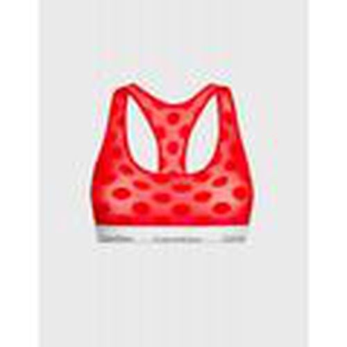 Camiseta tirantes 000QF5847E - UNLINED BRALETTE-XAT RED para mujer - Calvin Klein Jeans - Modalova