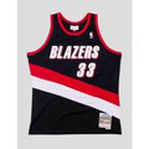 Camiseta CAMISETA BLAZERS TRAIL SCOTTIE PIPPEN NEGRA para hombre - Mitchell And Ness - Modalova